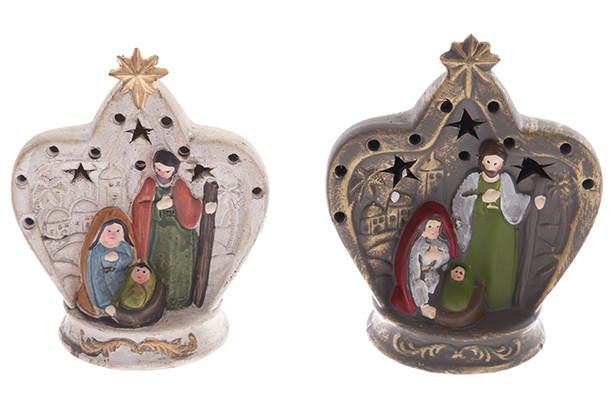 Resin birth 2 assorted model 14cm