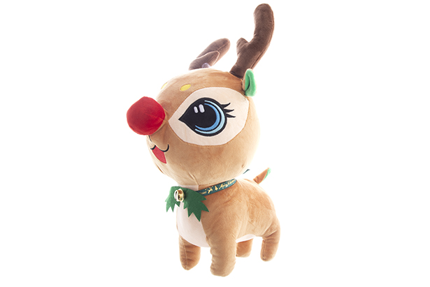 Peluche de Natal rena/cachorro sortido 23 cm