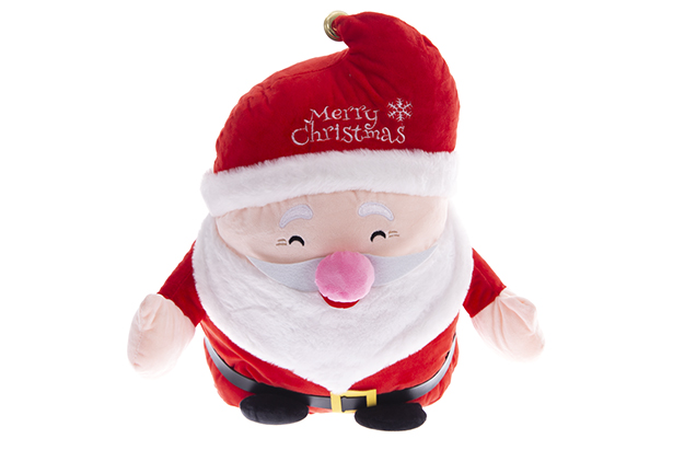 Christmas plush reindeer/dog assorted 23 cm
