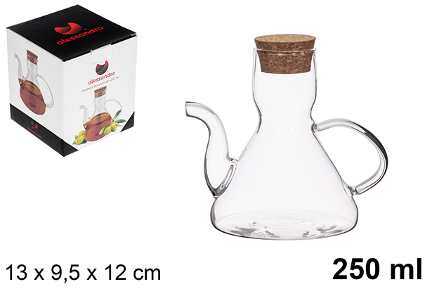 [122505] Frasco de óleo de borosilicato 250 ml