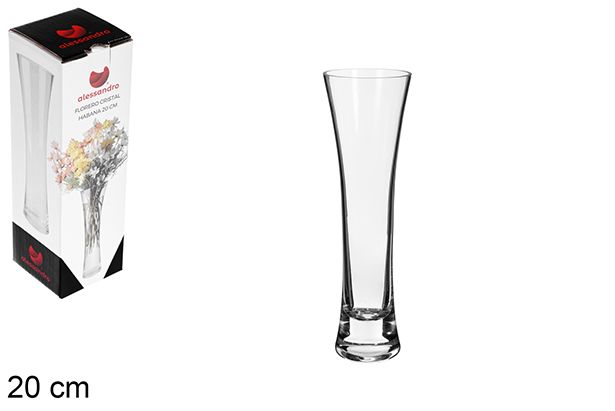 [123243] Vaso in vetro avana 20 cm