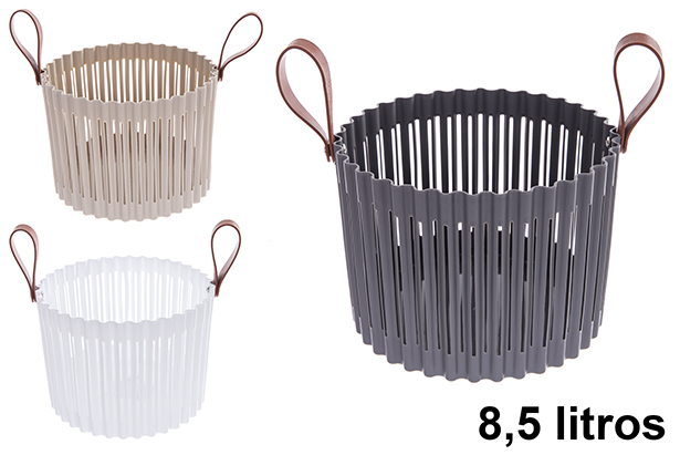 Panier rond en plastique Flexion 8,5 l