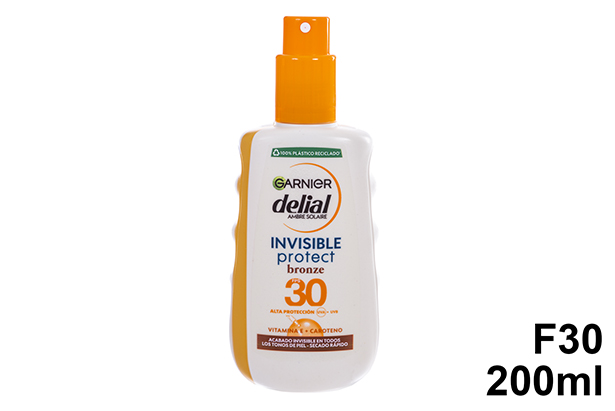 Spray solar Delial F30 protetor solar bronzeador 200ml