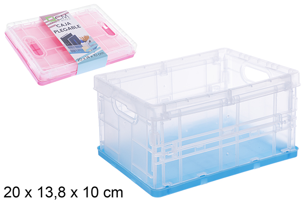 Caja organizadora plegable 20x13.8x10 cm