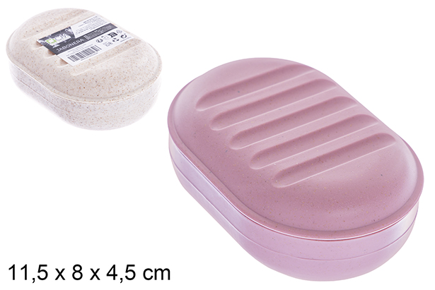 Porte-savon en plastique, couleur 11,5x8x4cm
