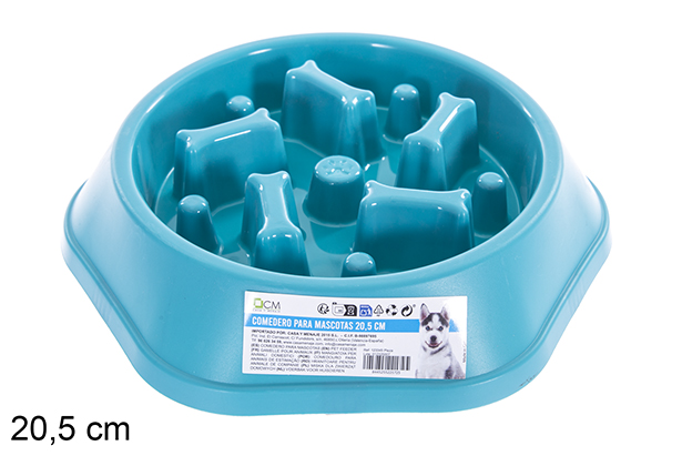 [123345] Comedero plastico para mascota 22cm