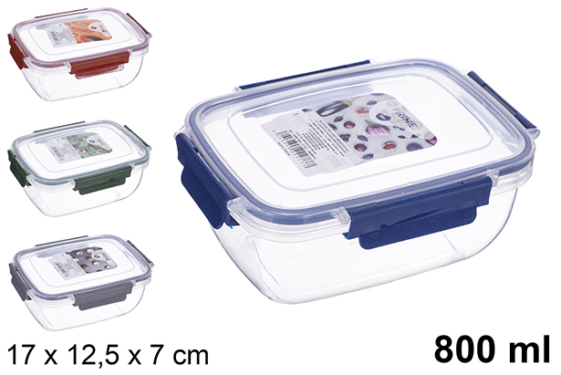 [123459] Caja de almacenamiento 800ml
