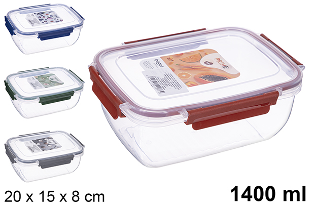 [123460] Caja de almacenamiento 1400ml