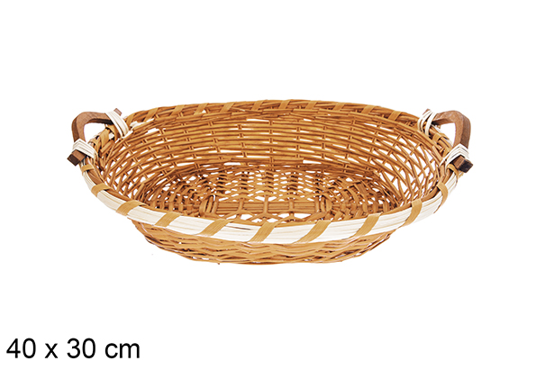 Panier à miel ovale Avelia 40x30 cm