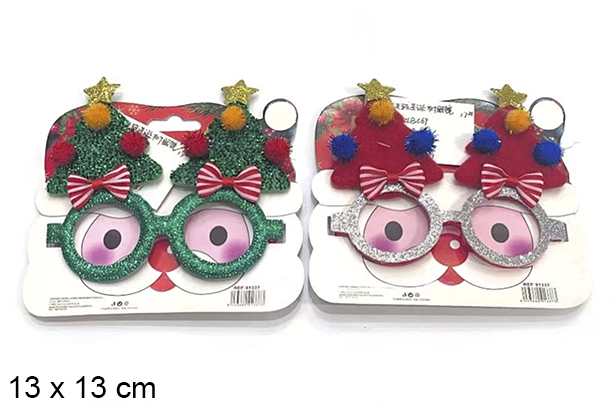 Verres de Noël 13x13 cm