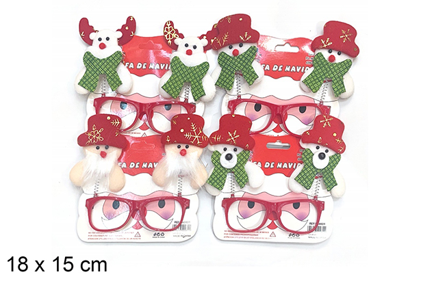 Diadema Navidad surtidos 18x15 cm