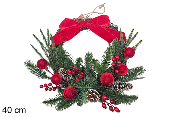 Guirlanda de Natal de 50 cm