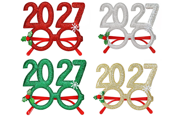 Bicchieri Natale 2027 Assortiti 16,2x 13 cm
