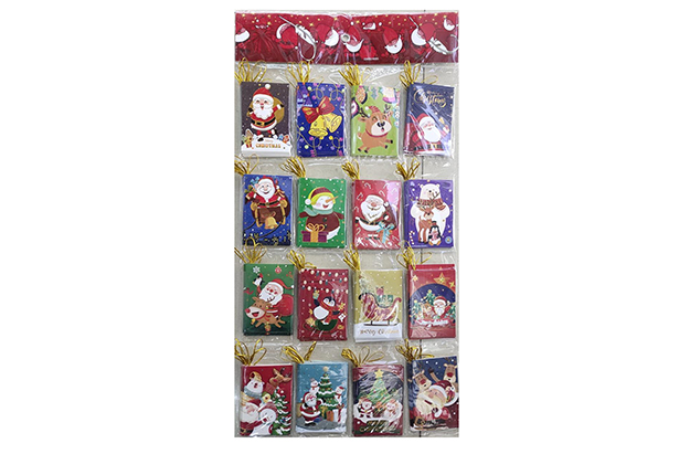 Pack 9 tarjetas felicitación Navidad surtida