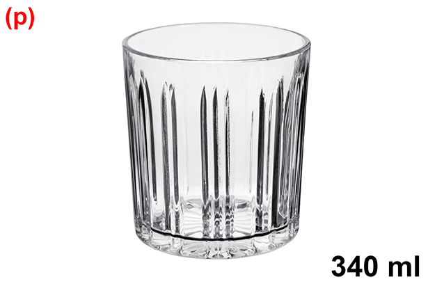 Vaso cristal whisky 340 ml