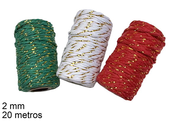 Hilo pita surtido 2mmx20 metros
