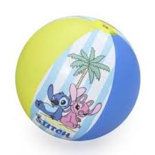 [126642] Balón  Playa Hinchable Stitch caja bw 34 cm