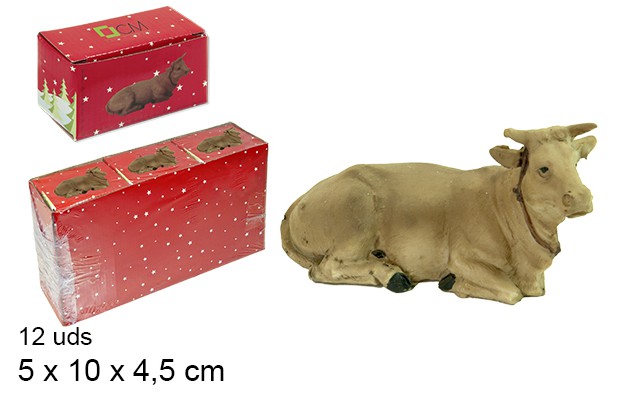 Mucca di resina 5x10 cm 