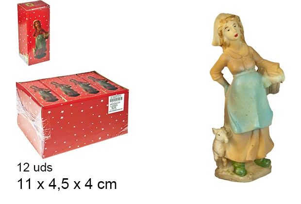 Bergare enceinte en résine 11 cm 