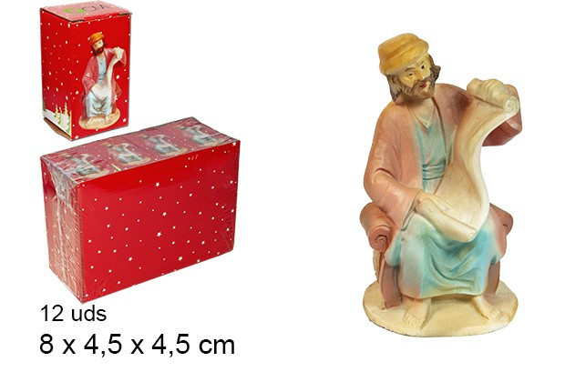 Herod resin sitting 8 cm  