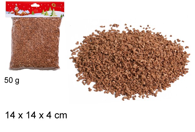 Bolsa corcho grano pequeño 50 gramos