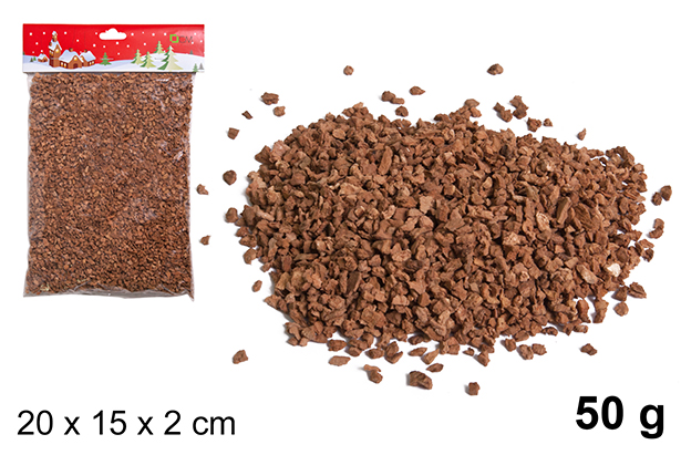 Bolsa corcho grano grande 50 gramos