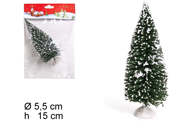 Pinheiro nevado 15 cm