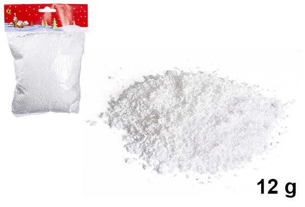 Sacchetto di neve natalizia 12 grmmi