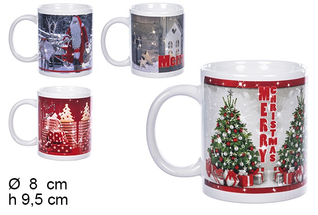 Mug de Noël en céramique 8 cm