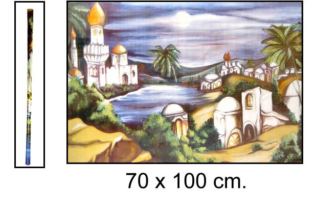Carta decorazione paesaggio 70x100 cm