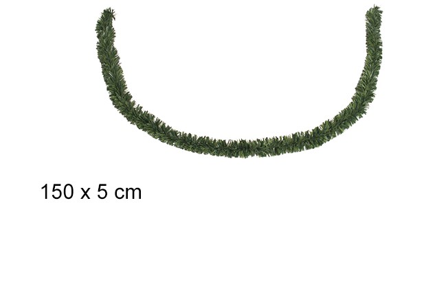 Mini capelli orpelli verde larghezza 150x5 cm