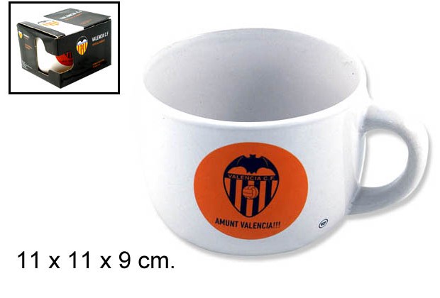 Tigela de cerâmica VCF decorada