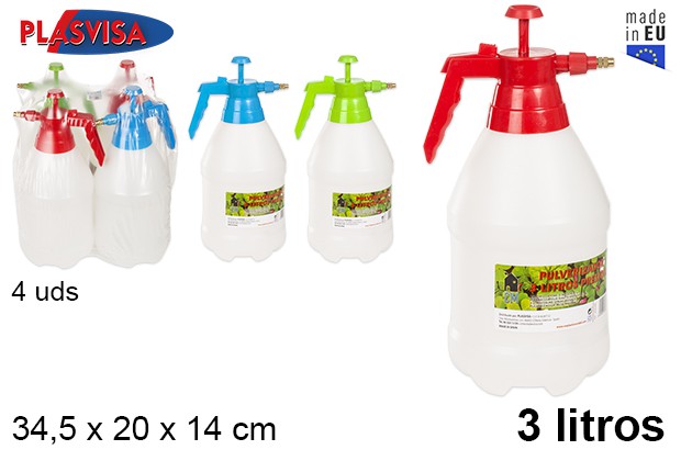 3L PLASTIC HIGH PRESSURE BOTTLE