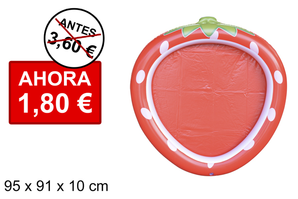 Piscina infantil forma fresa 95x91x10 cm