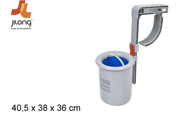 Filtro skimmer para piscina