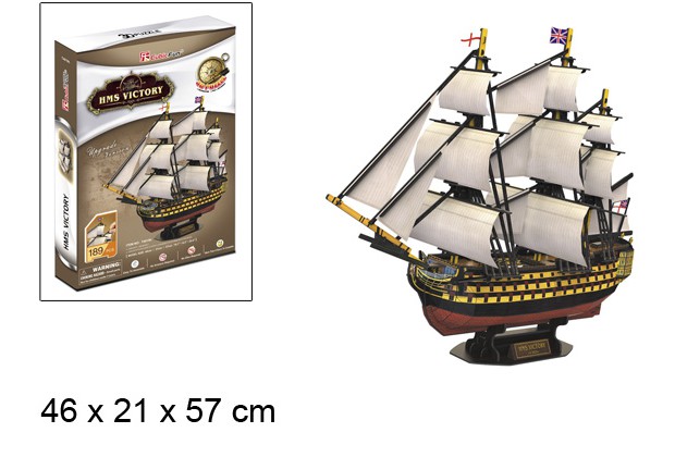 Puzzle 3D nave HMS Victory