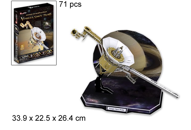 Puzzle 3D Voyager Space Probe 71 pezzi