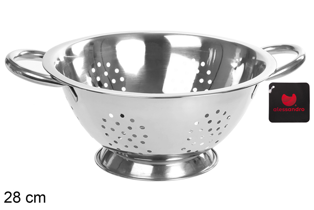Steel colander 28 cm