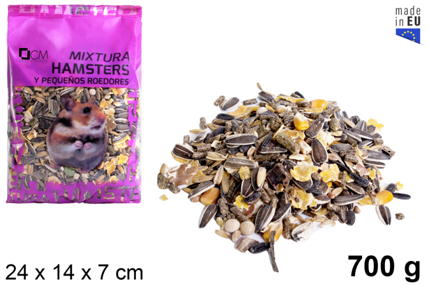 Comida para hamster 700 gr.