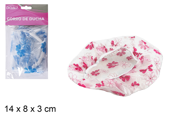 Bonnet de douche assorti 14x8 cm 