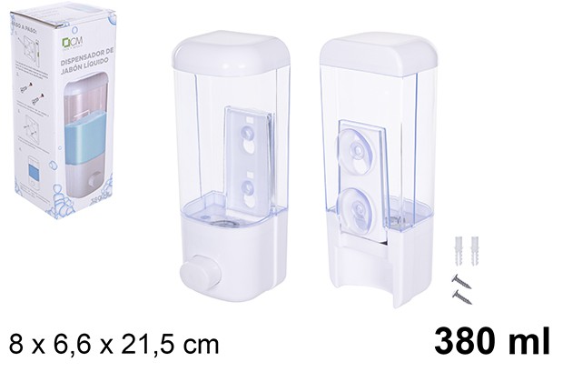Dispensador de sabonete líquido 380 ml