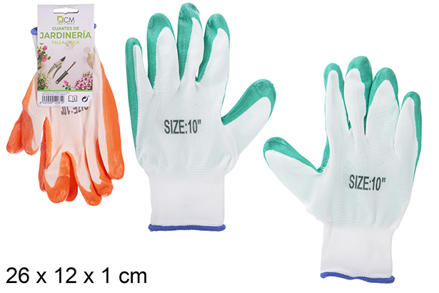 Guantes de jardinería talla única