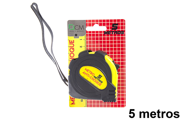 Compteur anti-choc souple 5 m.