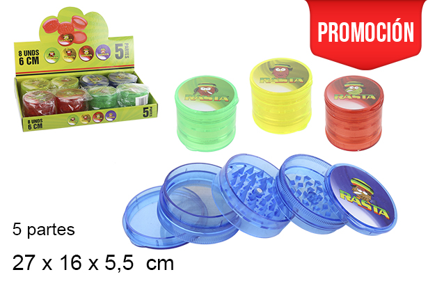 [102667] Grinder Birds 5 parts 6 cm