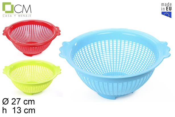 [103046] Scolaverdure in plastica in colori assortiti