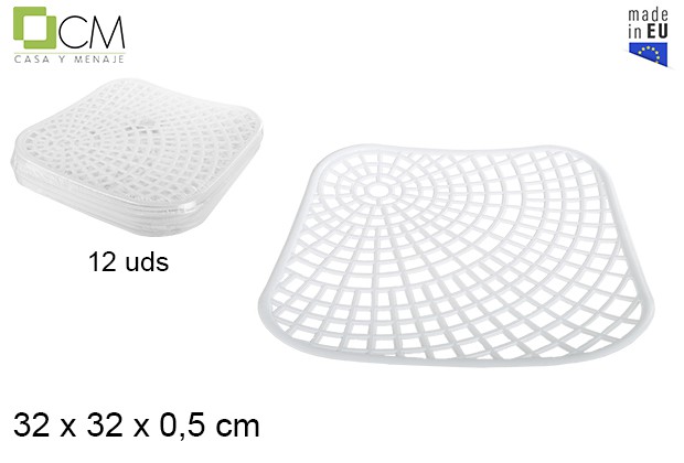 White sink grid 32x32 cm