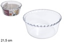 Molde cristal grande para soufflé 21,5 cm
