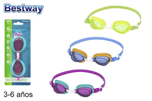 [200169] Lunettes de natation pour enfants de couleurs assorties