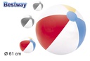 Balón playa hinchable Basic bolsa bw 61 cm