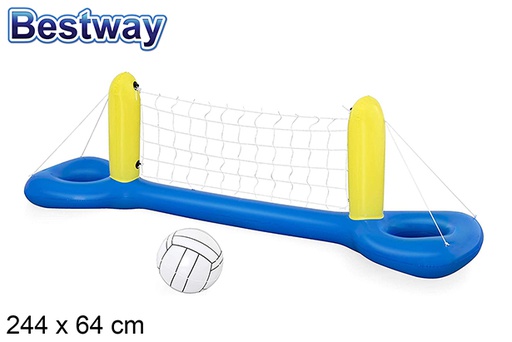 [200299] Inflatable pool volleyball pack box bw 244x64 cm